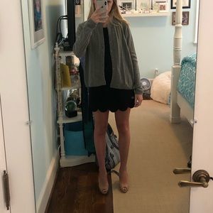 Ralph Lauren gray 100% cashmere sweater